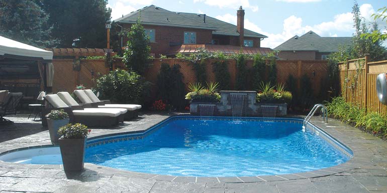 overall pool area