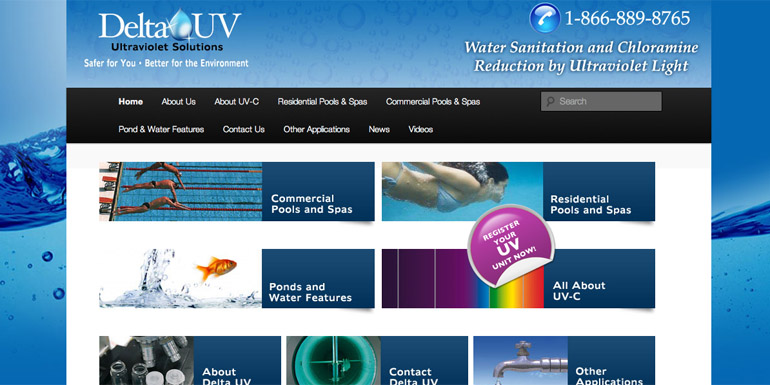 DeltaUV relaunches its residential website