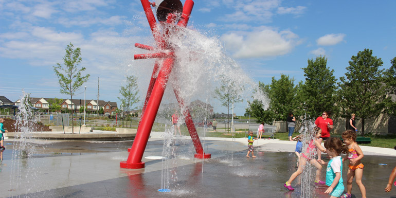 Legends Centre splash pad opens in Oshawa