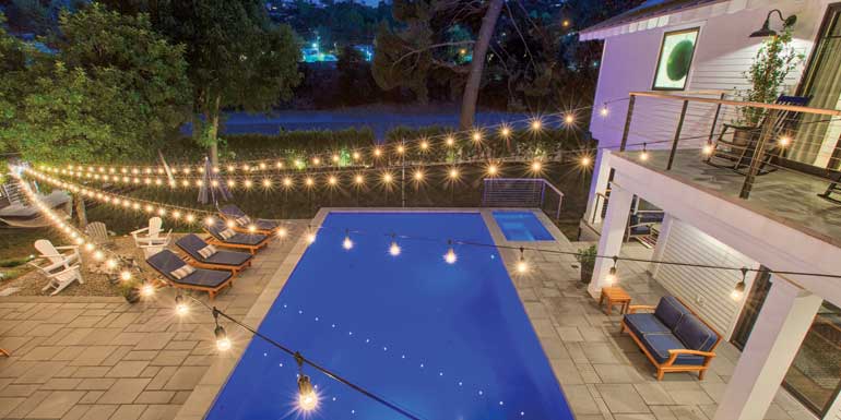 Considerations and design guidelines for nicheless lighting Pool