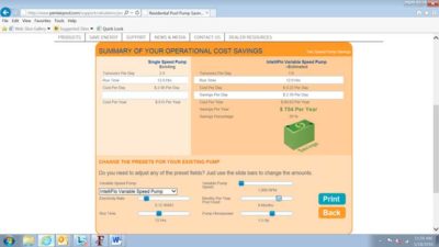 Pentair-cost-calculator-image-sceen-shot