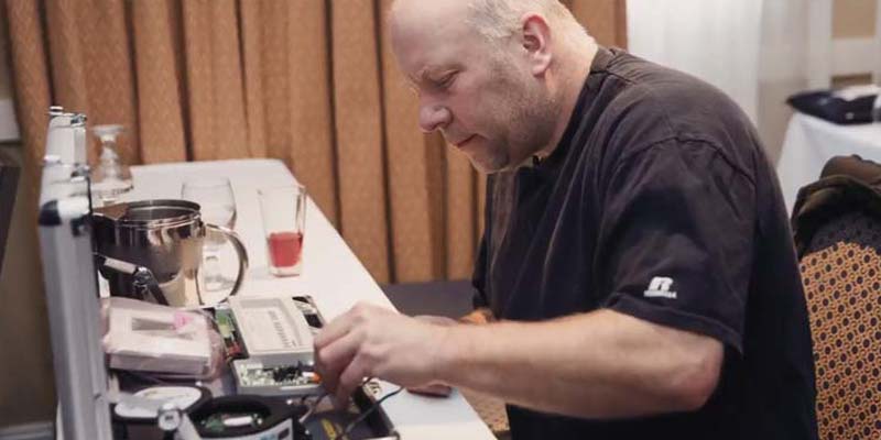 Service technician attending the Zodiac Academy technical training session