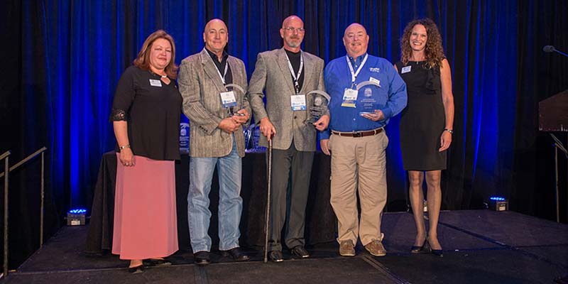 Exceptional NSPF Instructor recipients included Rudy Stankowitz of Aquatic Facility Training & Consultants in Florida, Rick Stewart of Pool Training Academy LLC in Colorado, and Wayne Ivusich of Taylor Technologies Inc.