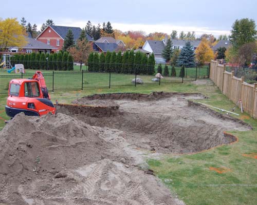 During the excavation, clear communication with all parties, field staff, clients, and neighbours, is important.