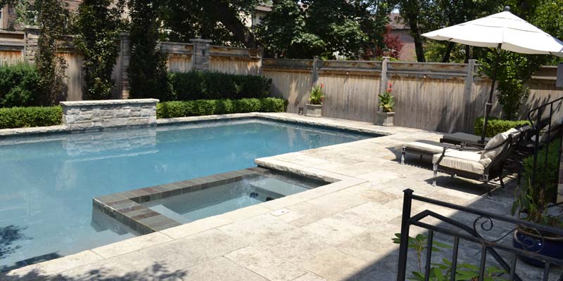 Pool renovation by M&S Architectural Ltd., of Bradford, Ont.