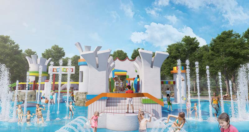 Group Calypso Valcartier invests $3 million in new water play area specifically designed for toddlers at its Calypso Theme Waterpark in Limoges, Ont.