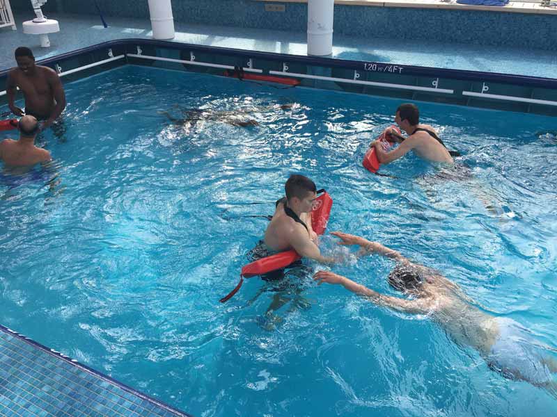 Facility operators should go on recruiting visits at least once a month to ensure they keep the lifeguard team fully staffed all year.