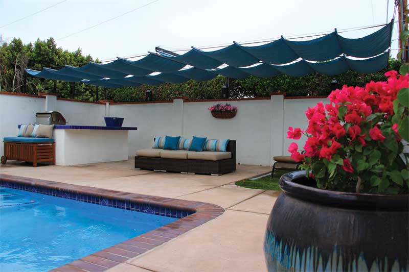 Increasingly versatile solutions like roman shade canopies are gaining momentum. The ability to transform a deck or patio from being covered to uncovered is appealing to many homeowners.