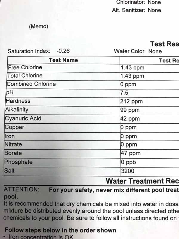 Introducing products specific to salt pools into water testing software can be helpful to retailers, especially at the peak of the season.