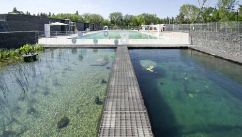 edmonton The natural swimming pool at Edmonton’s Borden Park has received an award in ‘Innovation’ from The Royal Architectural Institute of Canada.