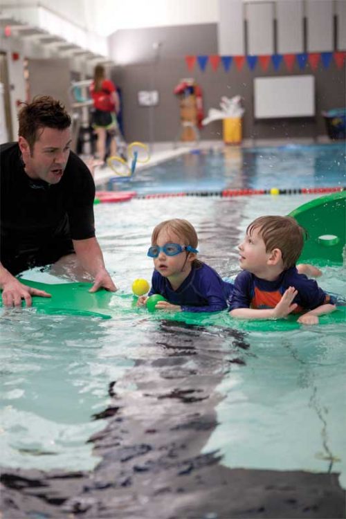 To rationalize the model, this means the study assumes bathers in the pool are not swimming, but are rather standing completely still for the entire time they are in the water.