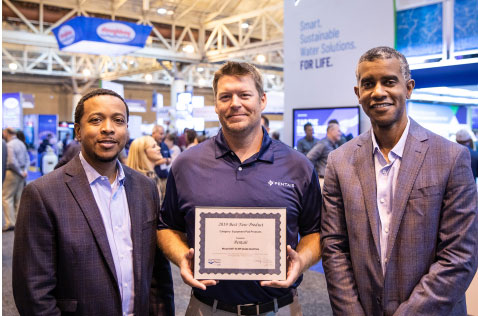 Pentair has received the ‘Best New Product—Equipment Pad’ award at this year’s International Pool | Spa | Patio (PSP) Expo.