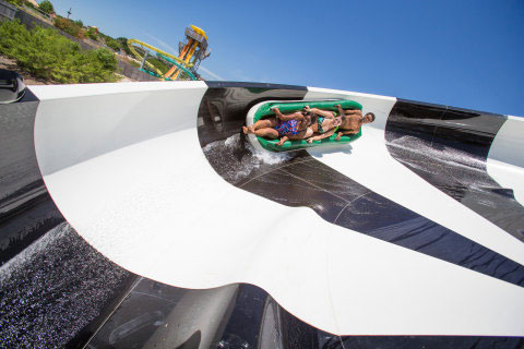 Six Flags White Water plans to open a five-storey waterslide this spring. 