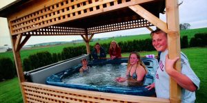 In 2000, Marquis partnered with Make-A-Wish to provide a hot tub to Andrea, a 15-year-old girl diagnosed with leukemia. Twenty years later, Andrea is cancer-free and the company has completed nearly 900 wishes for children.