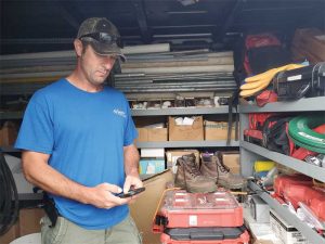 Service techs that  are provided with  the right materials  and tools to complete their scheduled jobs are the most efficient.