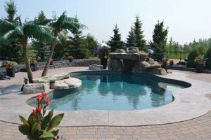 Builders should never try to limit the options available to turn a regular residential pool into a resort pool.