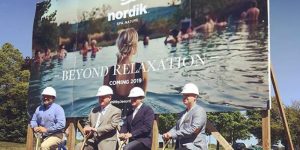 The opening of the long-awaited Nordik Spas facility in Whitby, Ont., has been delayed until spring 2021.