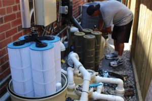 Keeping filters clean allows the filter to operate properly and remove contaminants from the water so chlorine is not tied up with floating debris.