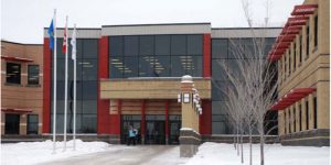 The city council of Cold Lake, Alta., has allocated $150,000 toward the development and design of a proposed aquatic centre, which would be located at the Energy Centre facility (pictured).