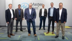 Master Spas executives, left to right, Terry Valmassoi, co-founder and president; Mike Reese, vice-president of manufacturing, Bob Lauter, CEO and co-founder; Nathan Coehlo, vice-president of engineering; Kevin Richards, vice-president of marketing and sales; and Sam Badiac, executive vice-president.