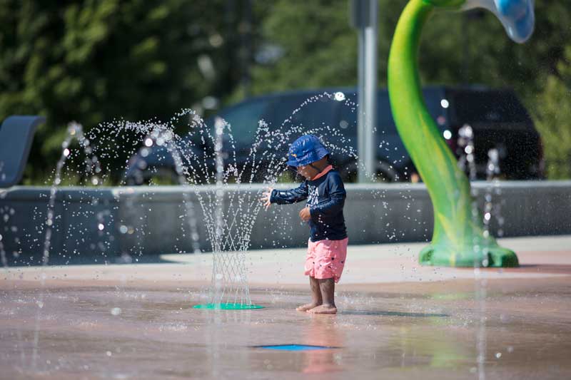 Aquatic facilities should have larger area for the eight- to 12-year-old crowd.