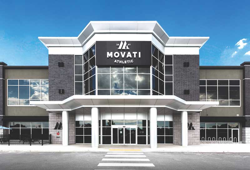 Movati Athletic Clubs are a Canadian chain of high-end athletic clubs with 17 locations in Canada and an 18th venue opening soon in Edmonton, Alta.