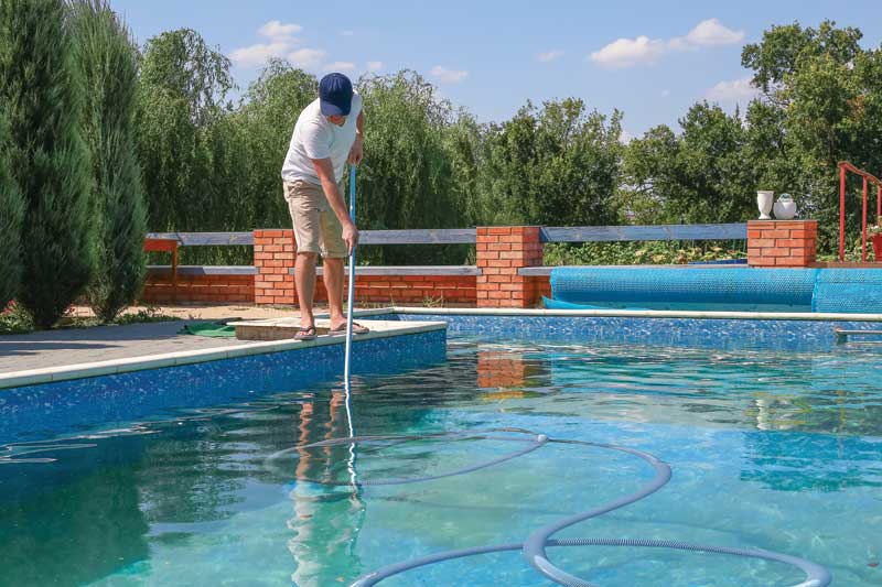 Proper care, as well as storage and handling, are necessary to maximize the pool maintenance program.