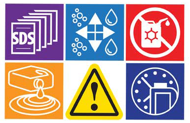 Service technicians must be sure to follow all pertinent regulations for the placarding of hazardous materials for transport.