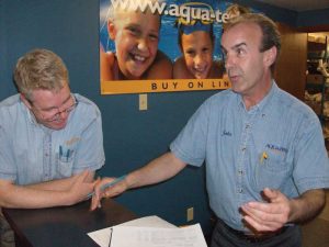 John and Alan work through inventory.