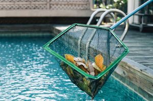 Always remove visible debris from pool as soon as possible.