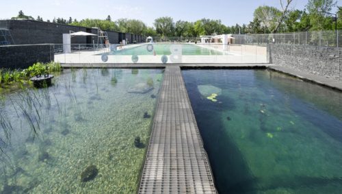 natural outdoor pool