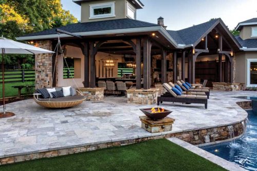 gazebo of an independent house